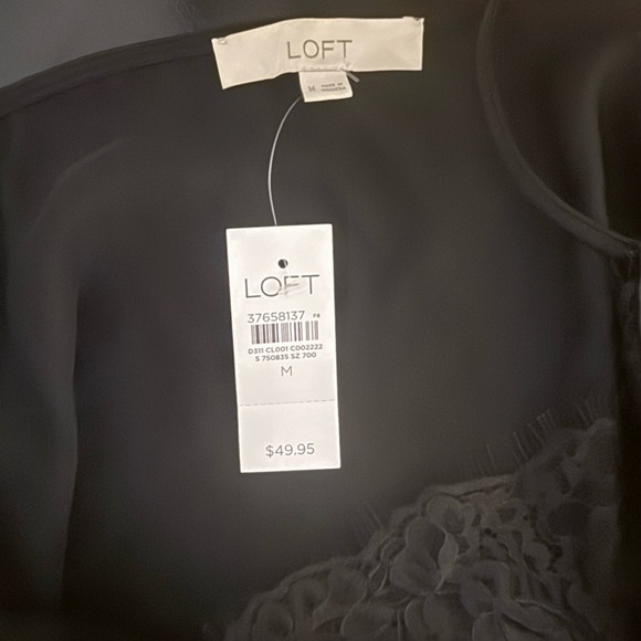 LOFT Lace Satin Camisole | NWT - Picture 3 of 4